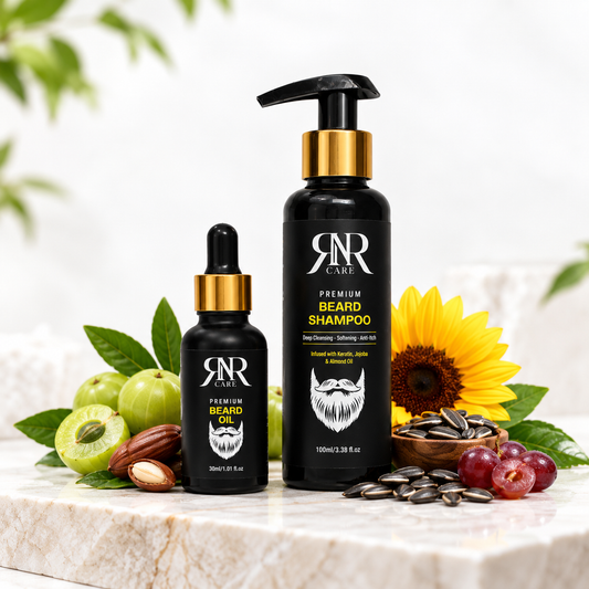 Beard Care Bundle — Shampoo & Oil